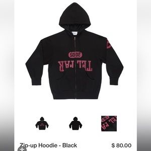 Brand New Telfar Zip Up Hopdie